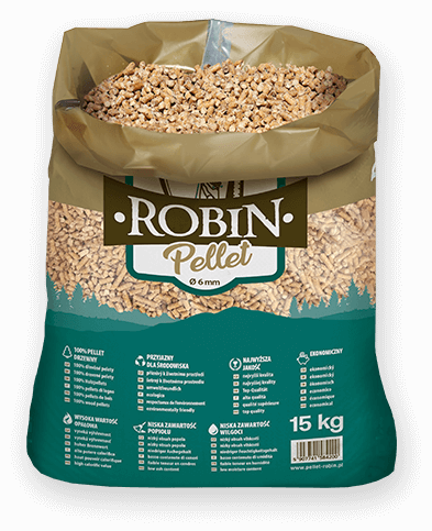 worek pelletu opałowego Robin do kupienia w Nekli lub sklepie internetowym